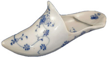 Antik 19thC Rauenstein Porzellan Strawflowers Slipper Schuhe Tischmodel comprar usado  Enviando para Brazil