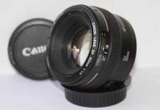 Objectif canon 50mm d'occasion  Paris XIV