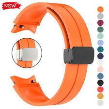 Pulseira de silicone magnética fabricante de equipamento original para Samsung Galaxy Watch7 6 5 4 40/42/44/5 Pro comprar usado  Enviando para Brazil