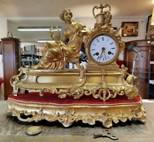 Pendule bronze dore d'occasion  Yffiniac
