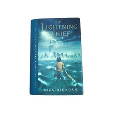 Percy Jackson and the Lightning Thief by Rick Riordan (2009, Hardcover) First Ed comprar usado  Enviando para Brazil
