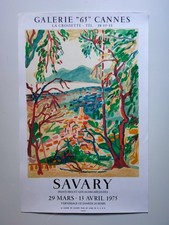 Robert savary affiche d'occasion  Coucy-le-Château-Auffrique