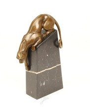 Bronze skulptur panther gebraucht kaufen  Markt Schwaben
