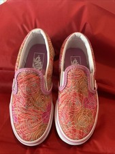 Novo Tênis de Lona Feminino Vans Off The Wall Slip-on Youth 11.5. Floral🌹 comprar usado  Enviando para Brazil