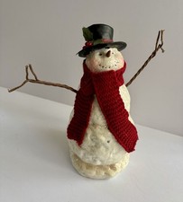 Folk art snowman for sale  Iola