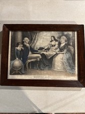 Currier lithograph washington for sale  Bradley Beach