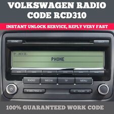 Volkswagen radio code d'occasion  Expédié en France