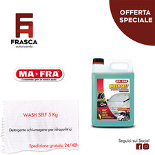 Mafra detergente schiumogeno usato  Montella