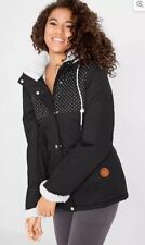 Usado, Freemans Acolchado Forro Polar y Capucha Chaqueta en Negro Plus UK 20 (ccc426) comprar usado  Enviando para Brazil