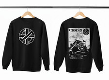Crass sweatshirt for sale  RUNCORN