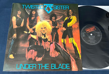 TWISTED SISTER "Under The Blade" GERMANY 1st Press w/insert inner Top Shelf NM comprar usado  Enviando para Brazil
