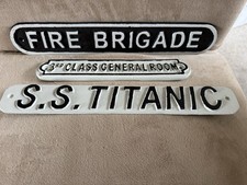 Metal signs bundle for sale  FAREHAM
