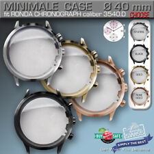 Usado, CAIXA DE RELÓGIO compatível com MOVIMENTO RONDA CRONÓGRAFO R3540.D, ST-ST, BL, OURO, R-OURO 40 MM comprar usado  Enviando para Brazil