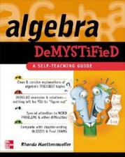 Algebra demystified self for sale  Montgomery