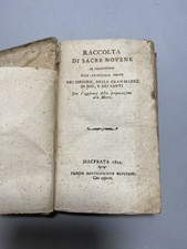 Libro antico 1802 usato  San Severino Marche