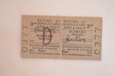 Railway ticket btc for sale  BANBURY