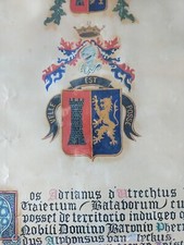 1692 enluminure titre d'occasion  Le Thor