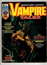 VAMPIRES TALES #5 1974 FN- 5.5 MORBIUS! "THE LIVING DEAD!" CAPA MAROTO!! comprar usado  Enviando para Brazil