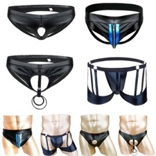 Men leather boxer d'occasion  Expédié en Belgium