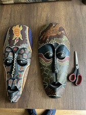 African masks set for sale  LLANELLI