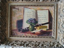 Nature morte signee d'occasion  Pornic