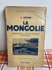 Ancien livre mongolie d'occasion  Aix-les-Bains
