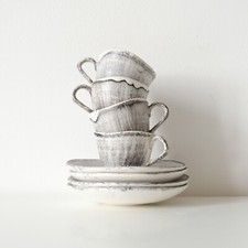 Lot tasses café d'occasion  Douarnenez