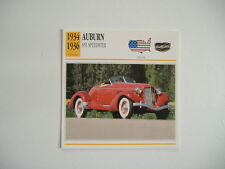 Fiche auto auburn d'occasion  France