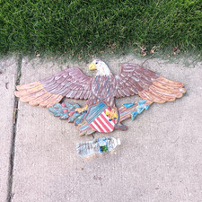 Wooden hand carved for sale  Milwaukee