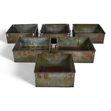 Vintage galvanised steel for sale  HEREFORD