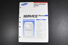 Usado, Manual de serviço do sistema de microcomponentes Samsung MM-77 - Original genuíno comprar usado  Enviando para Brazil