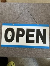 Sided open closed for sale  Greensboro