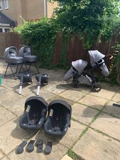 Twin pram pushchair for sale  HUNTINGDON
