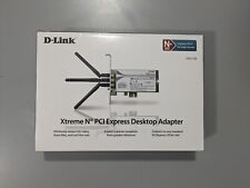 Adaptador WiFi desktop D-Link Xtreme N PCI Express 300 Mbps completo na caixa. comprar usado  Enviando para Brazil