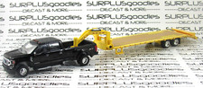 Greenlight Black 2022 Ford F-350 F350 Platinum Dually com reboque pescoço de ganso YEL comprar usado  Enviando para Brazil