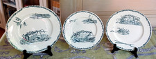 Assiettes anciennes creil d'occasion  Castelnau-le-Lez