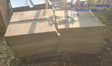 Yorkstone smooth chamfered for sale  NORTHAMPTON