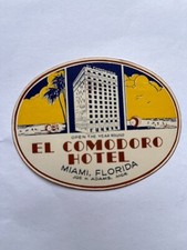 Vintage EL COMODORO Miami Beach, FL comprar usado  Enviando para Brazil