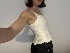 Gorgeous vintage white d'occasion  Expédié en Belgium