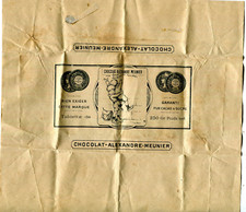 Papier plaque chocolat d'occasion  Couhé