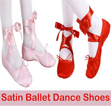 Satin ballet shoes for sale  MANCHESTER
