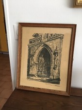 Estampe tableau gravure d'occasion  Liffol-le-Grand