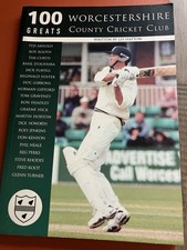 Worcestershire county cricket for sale Worcestershire county cricket for sale  TENBURY WELLS