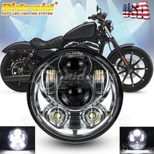 Projetor de farol de LED mais brilhante 5-3/4" 5,75 polegadas feixe Hi/Lo H4 para motocicleta comprar usado  Enviando para Brazil