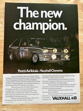 Vintage 1980 vauxhall for sale  COVENTRY