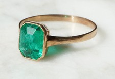 Smaragd ring gold gebraucht kaufen  Büdingen