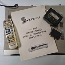 Receptor de satélite digital Strong SRT 4800II interface comum + localizador - funcionando comprar usado Receptor de satélite digital Strong SRT 4800II interface comum + localizador - funcionando comprar usado  Enviando para Brazil