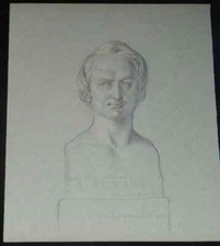 Dessin crayon buste d'occasion  Fondettes