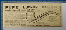 Lmb pipe imbouchable d'occasion  Beaumont-de-Lomagne