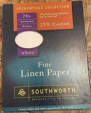 Fine linen paper for sale  Edmonds